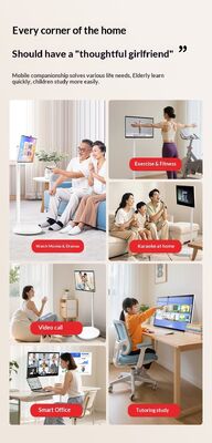 Mesa de toque preta com tela sensível ao toque de capacidade que oferece soluções versáteis para colaboração e interação digital