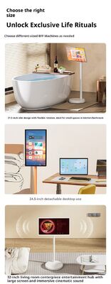 QR Code Scanner Construído na tela sensível ao toque Kiosk Estilo de moda com relação de contraste de 4000 para 1 projetado para interação do cliente