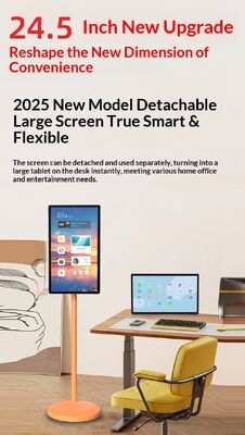 QR Code Scanner Construído na tela sensível ao toque Kiosk Estilo de moda com relação de contraste de 4000 para 1 projetado para interação do cliente