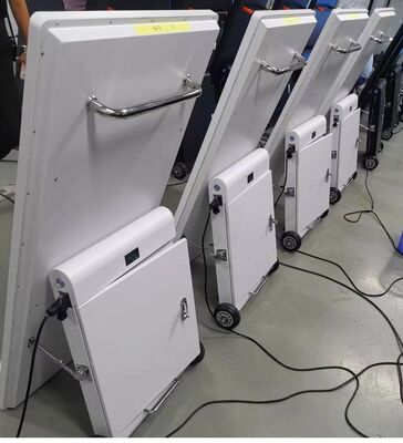 Quiosque de tela sensível ao toque de 43 polegadas de piso com resolução 1080P para sinalização digital interativa e display publicitário