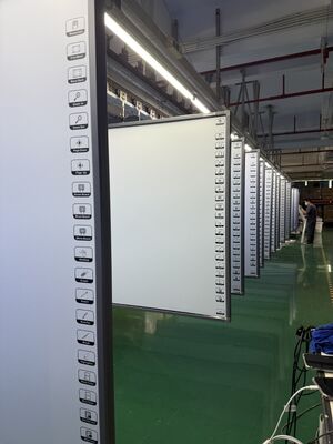 Tabuleiro inteligente interativo com tecnologia infravermelha de toque de 10 pontos e compatibilidade multi-OS para educação e negócios