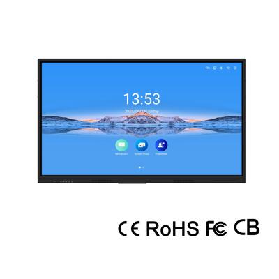 65 polegadas touch screen interativo sistema Android básico software de escrita com função de IA custos mais baratos função poderosa