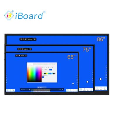 75 polegadas Interativo Painel Flat Software básico de escrita do sistema Android com função de IA Custos mais baratos Função poderosa