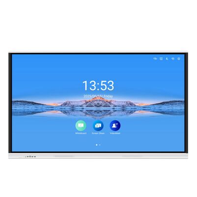 65 polegadas 4K Interativo Flat Panel para sala de aula pequena e escritório