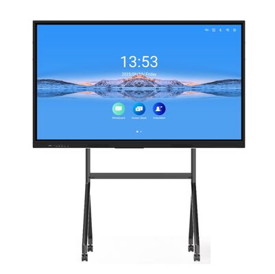 65 polegadas 4K Interativo Flat Panel para sala de aula pequena e escritório