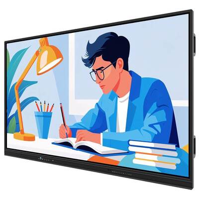 75 polegadas Android PC Smart Panel Wifi HDMI USB 50 pontos de toque para escritório de reuniões