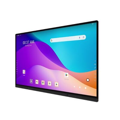 Último Android 15 (32+512GB) 86 polegadas Painel Interativo Flat para solução de ponta