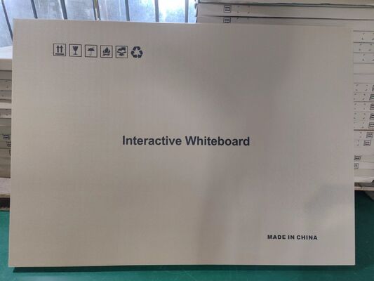 Listado na Bolsa de Valores NEEQ em 2015 Iboard Interactive Whiteboard com Pure Aluminum Alloy Silver Sandblasting Design