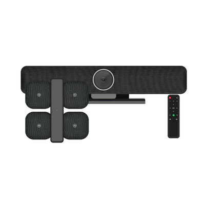 Câmera de conferência 4K ePTZ com microfone de extensão sem fio para conferência