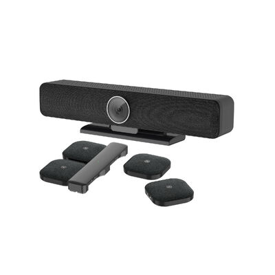 Câmera de conferência 4K ePTZ com microfone de extensão sem fio para conferência
