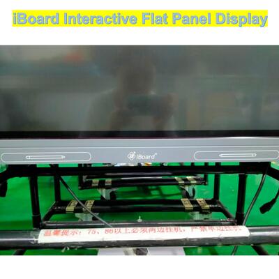 iBoard Interactive Flat Panel 86 polegadas Resolução 4k Smart Touch com novo equipamento do sistema Android para reunião de escritório em sala de aula