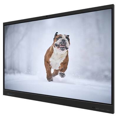 Monitor de Tela Touchscreen Interativo de 75 Polegadas com 16,7M Cores de Display e 50 Pontos de Toque, com RAM e ROM opcionais de 4+32G/8+128G para Ensino em Universidades e Escolas, Venda por Atacado