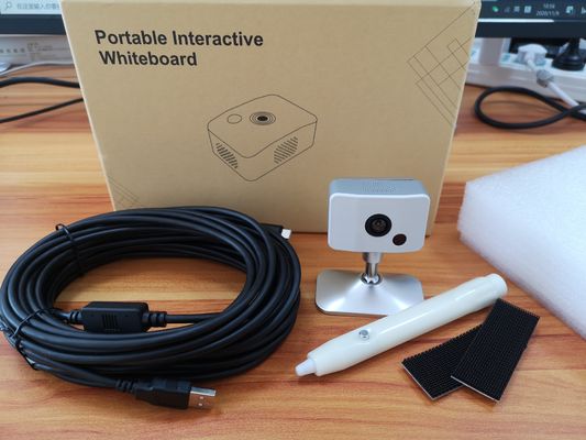 Caneta portátil interativa de quadro branco Sensível ao toque Dispositivo interativo em quadro branco normal ou superfície plana para escola