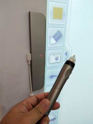 Pênis eletrônico portátil sem fio com função de clique do cabo USB