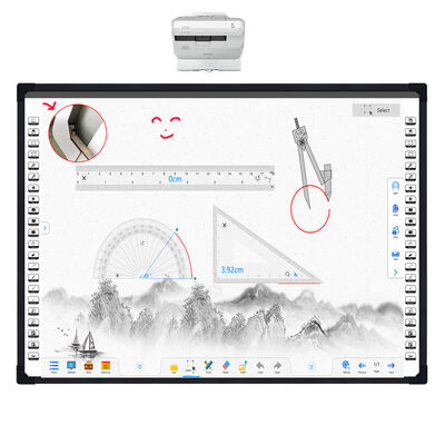 Quadro Branco Interativo DTV Óptico Eletrônico com 2 Pontos de Toque e Resolução de 32768 x 32768 Smart Board