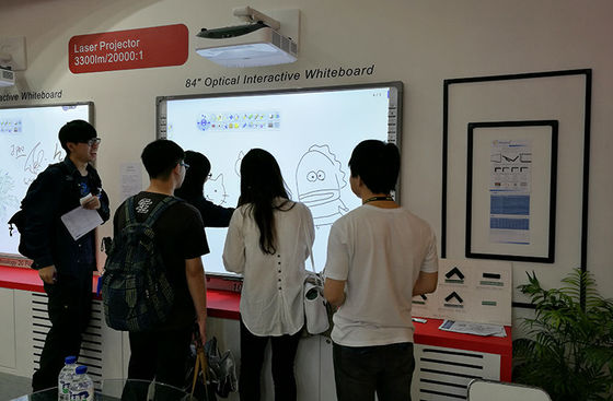 20 Touch Point Interactive Whiteboard 16 9 Proporção de aspecto para colaboração e aprendizagem B2B