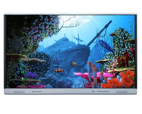iBoard tela sensível ao toque de 65 polegadas Display TV inteligente interativa painel plano inteligente interativo para educação e reunião