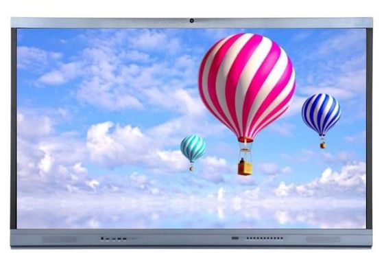 Painel Interativo Plano de 86 Polegadas, Multitoque, Tela de Toque, Displays de TV para Quadro Branco