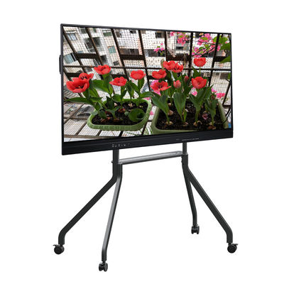Vidro interativo de Gap do monitor zero do tela táctil de UHD 4K