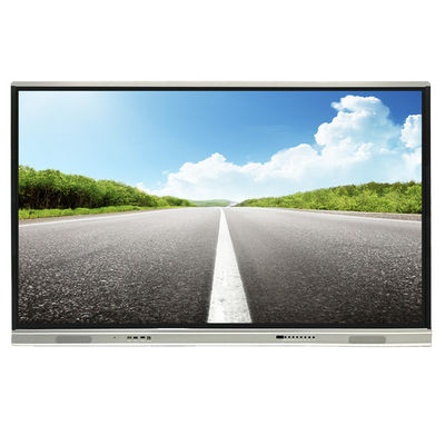 65" monitor conduzido interativo infravermelho Smart Whiteboard do toque da exposição da placa do ensino do diodo emissor de luz multi