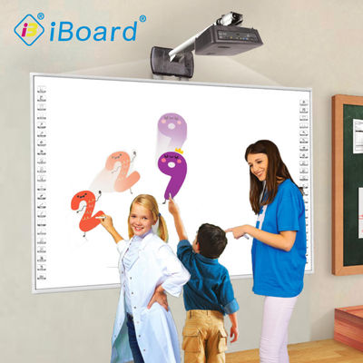 Operação fácil Smart Multi-funcional toda em um Whiteboard interativo infravermelho com o software de ensino para a escola