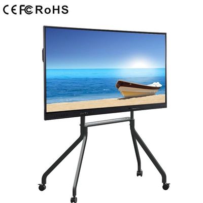Do monitor interativo do tela táctil da liga de alumínio quadro ultra estreito da radiação baixo