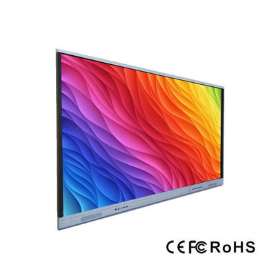 monitor interativo do tela táctil 5ms, FCC todo em uma placa esperta da tevê 55/65/75/86/98 de polegada