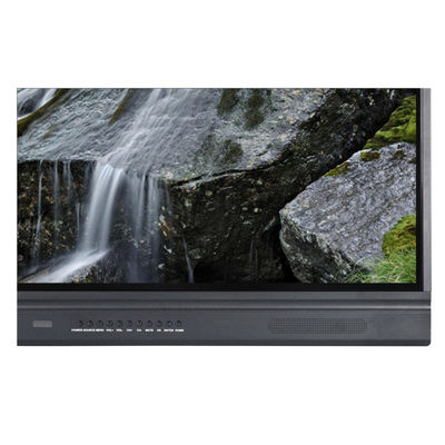 Quadro Interativo LED de 65 polegadas, Painel Plano Inteligente Android 20/40 Toques Infravermelho Cor Preta