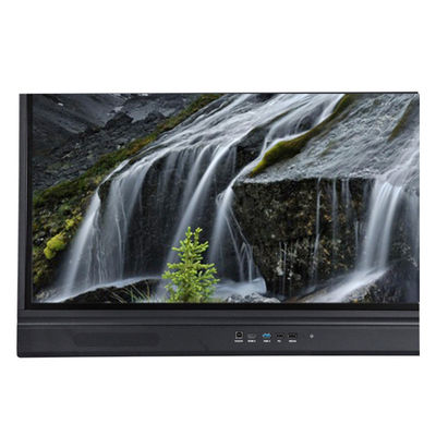 Quadro Interativo LED de 65 polegadas, Painel Plano Inteligente Android 20/40 Toques Infravermelho Cor Preta