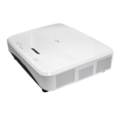 DLP Ultra Throw Projector Projector Curto Projector Laser Smart Projector Para Cinema Teatro Sala de aula Cinema Screen Wall