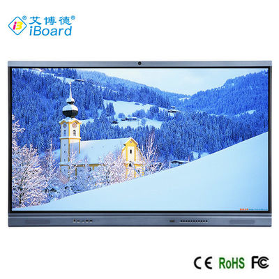 4k painel interativo, 86" placa esperta conduzida, entalhe de alumínio do quadro 350cd/m2 OPS