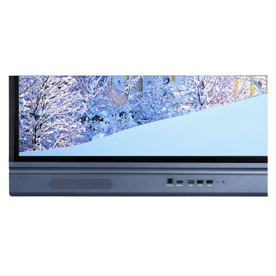 4k painel interativo, 86" placa esperta conduzida, entalhe de alumínio do quadro 350cd/m2 OPS