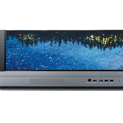 PC interativo fixado na parede de um Whiteboard de 75 polegadas, Android 8, tela plano do quadro da liga de alumínio para encontrar a apresentação