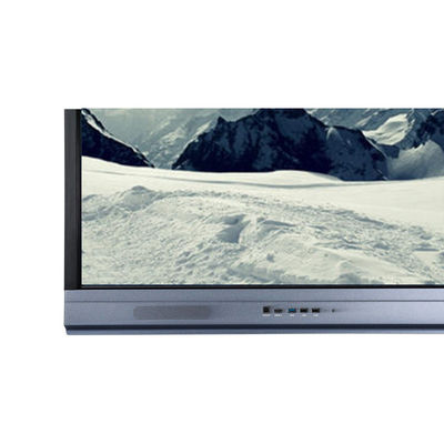 Diodo emissor de luz 75" de TFT monitor interativo Android 11 com o PC de AIO, IR do tela táctil técnico, construído em Camara
