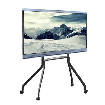 Diodo emissor de luz 75" de TFT monitor interativo Android 11 com o PC de AIO, IR do tela táctil técnico, construído em Camara