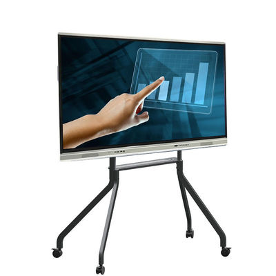 65" quadro de alumínio do multi preto interativo de Whiteboard do monitor do tela táctil para a conferência