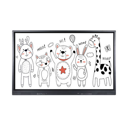 Andriod 8 toda em um vidro moderado 4mm interativo de Whiteboard