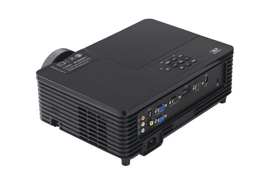 Projetor curto portátil 3200lm 30" da lâmpada do laser do lance do preço barato - 300" tamanho com cor preta