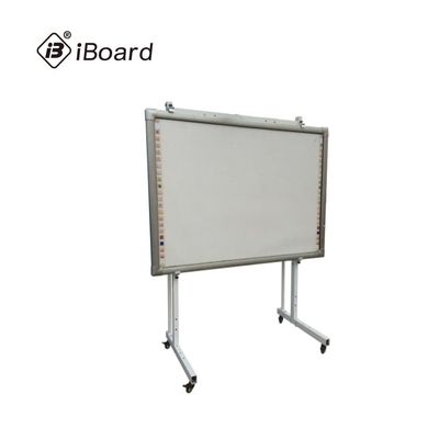 Suporte de quadro interativo móvel de fábrica com altura ajustável de 400 mm, peso do rolamento de 120 kg