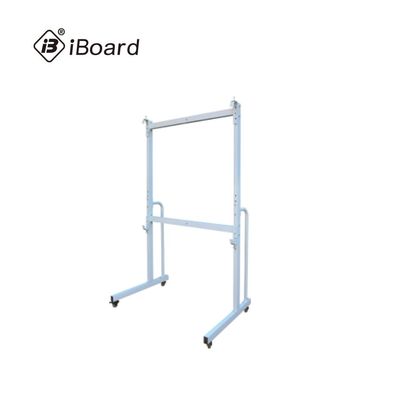 Suporte de quadro interativo móvel de fábrica com altura ajustável de 400 mm, peso do rolamento de 120 kg