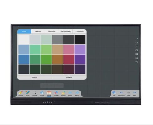 As 86" 0 toque esperto da placa de Gap LCD instalações móveis do suporte do multi