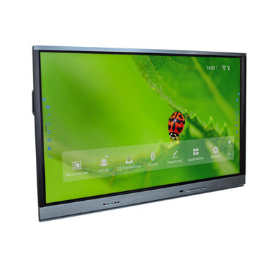75" exposição interativa do toque da placa de Whiteboard 4K LCD Smart do tela táctil