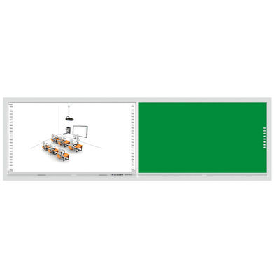 Painel de toque interativo interconectado do whiteboard do sistema operacional inteligente de Windows Android do quadro-negro