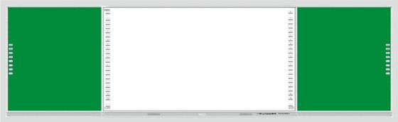 Tabuleiro Inteligente 75 86 polegadas Display Multi-Dedo Interativo Touch Bar lateral esquerda direita Tabuleiro para aluno da sala de aula