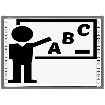 86 polegadas quadro branco interativo infravermelho 10 pontos de toque para reuniões de sala de aula