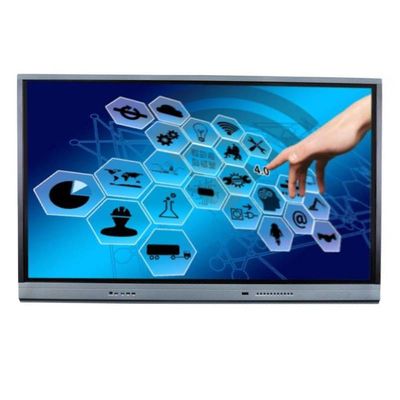 Tecnologia de Toque Infravermelho Educação Display interativo de painel plano para ensino colaborativo
