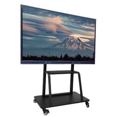 Diodo emissor de luz 75" painel interativo esperto para o quadro de ensino da liga de alumínio