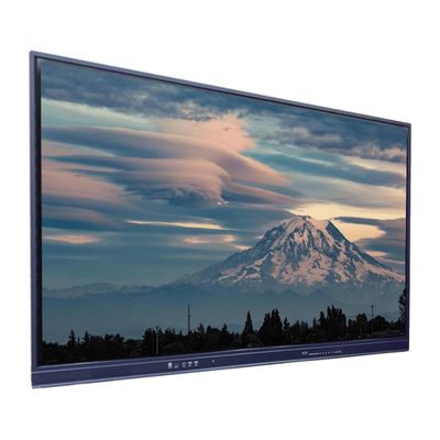 Diodo emissor de luz 75" painel interativo esperto para o quadro de ensino da liga de alumínio