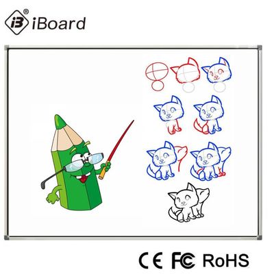 Do 16:9 interativo de Whiteboard de uma educação de 96 polegadas toque infravermelho para a sala de aula
