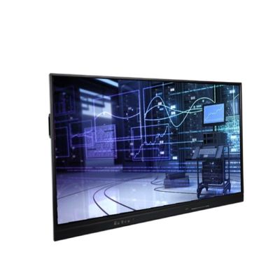 32G 75 polegada Whiteboard interativo para ensinar 10 pontos do toque
